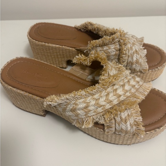 Universal Thread Shoes - 038 - UNIVERSAL THREAD boho wedge sandals